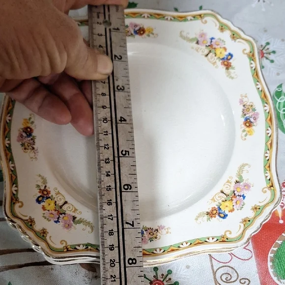 SALE Set Of 3 8x8 Royal Winton Grimwades plate in the Eden pattern Dinner Plates - Picture 2 of 9